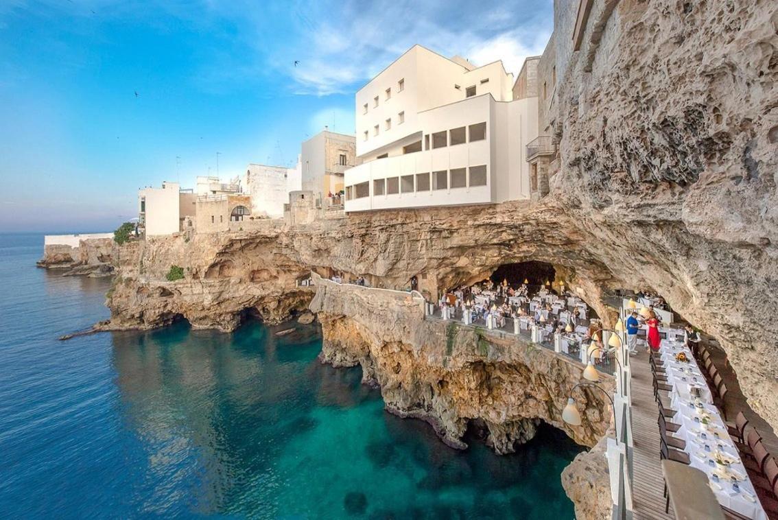 Апартаменты El-Mar Locazione Turistica House With Exclusive Terrace Полиньяно-а-Маре Экстерьер фото