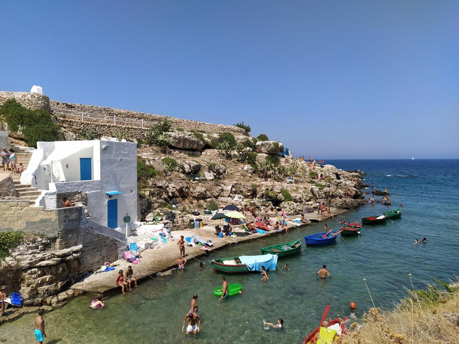 Апартаменты El-Mar Locazione Turistica House With Exclusive Terrace Полиньяно-а-Маре Экстерьер фото